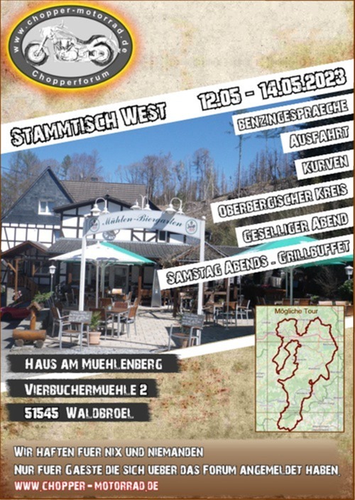 2023-Motorrad Stammtisch West in Waldbr&ouml;l