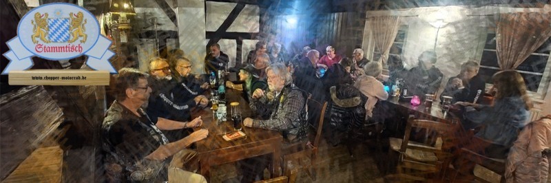 Stammtisch von Chopper Motorrad in Pegnitz / Franken