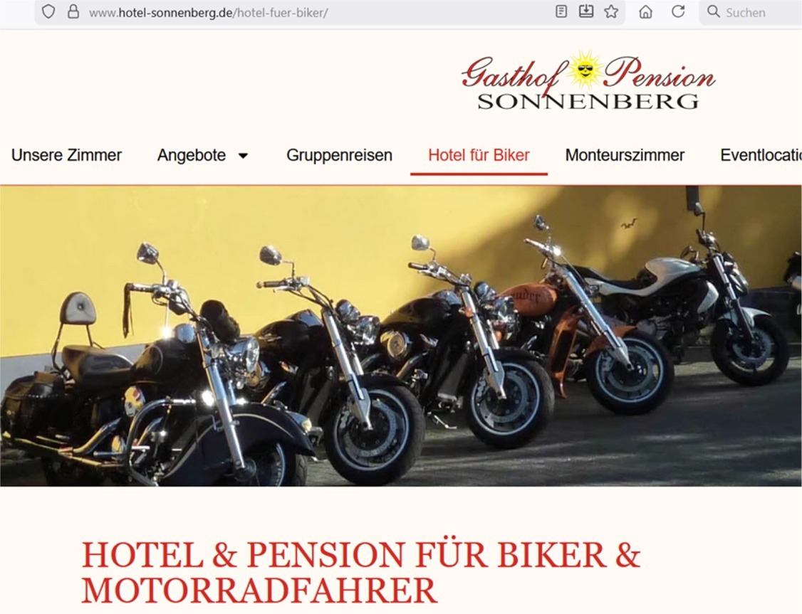  Gasthof Pension Sonnenberg Camberger Weg 6 61276 Weilrod – Riedelbach