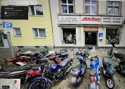 Motorradparkplatz Bonner Stra&szlig;e in D&uuml;sseldorf &ndash; sicherer Parkplatz f&uuml;r Motorradfahrer